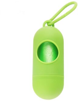 Hond Kak Tas Veilig Niet Giftig Vuilnis Hond Afval Garbage Dispenser Case Met Een Roll Kak Tassen Huisdieren Schoonmaken levert groen