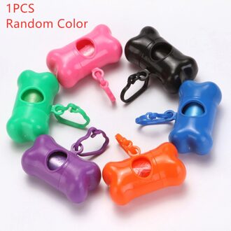 Hond Kak Tassen Biologisch Afbreekbare Clean Pick Up Gereedschap Dispenser 50 Rolls Outdoor Dierbenodigdheden Huisdier Afval Vuilniszakken 1stk opslagruimte doos