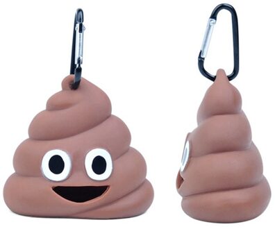 Hond Kak Zak Dispenser Grappige Vorm Houder Opbergdoos Afval Tas Deispenser Past Voor Huisdier Aangelijnd Kak Tassen Set 1