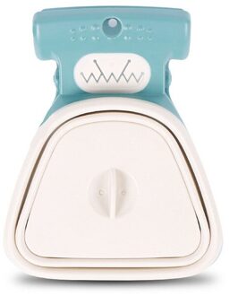 Hond Kak Zak Dispenser Reizen Opvouwbare Pooper Scooper Kak Scoop Schoon Animal Afval Picker Cleaning Tools Huisdier Producten wit / L