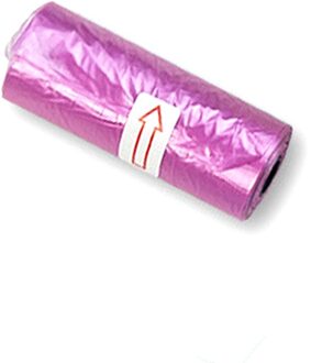 Hond Kak Zakken Dispenser Collector Scoop Houder Puppy Kat Pooper Scooper Tas Kleine Rollen Outdoor Schoon Huisdieren Benodigdheden roos rood