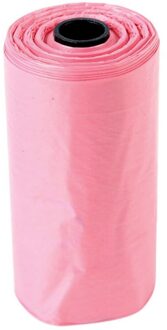 Hond Kak Zakken Dispenser Collector Scoop Houder Puppy Kat Pooper Scooper Tas Kleine Rollen Outdoor Schoon Huisdieren Benodigdheden Roze