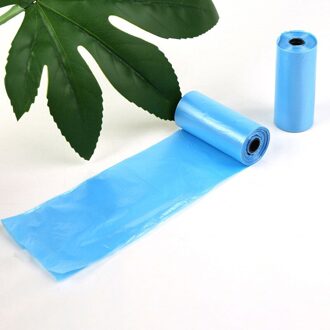 Hond Kak Zakken Dispenser Collector Scoop Houder Puppy Kat Zak Kleine Rollen Outdoor Schoon Outdoor Milieu Huisdieren Benodigdheden blauw