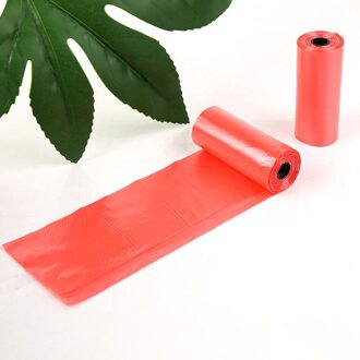 Hond Kak Zakken Dispenser Collector Scoop Houder Puppy Kat Zak Kleine Rollen Outdoor Schoon Outdoor Milieu Huisdieren Benodigdheden rood
