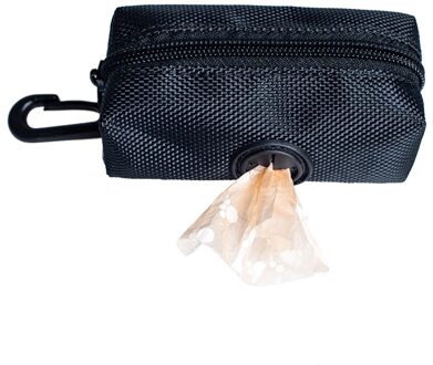 Hond Kak Zakken Huisdier Afval Vuilniszakken Biologisch Afbreekbaar Outdoor Carrier Houder Dispenser Clean Pick Up Gereedschap Huisdier Accessoires zwart