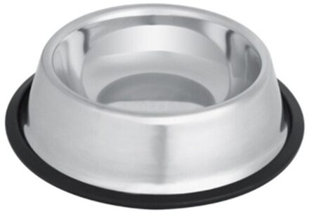 Hond Kat Bowls Rvs Reizen Footprint Voeden Feeder Water Kom Voor Hond Katten Puppy Outdoor Voedsel Schotel 3 Maten normaal / 18cm