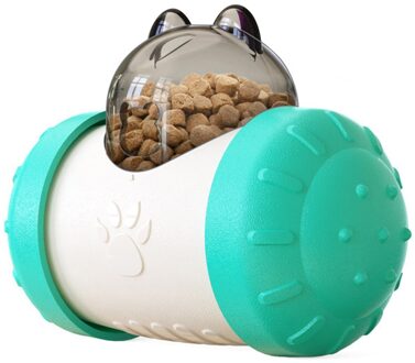 Hond Kat Eten Treat Dispenser Speelgoed Interactie Hond Bal Trage Eten Iq Behandelen Bal Voor Kleine Middelgrote Hond En Kat kan Csv blauw