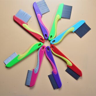 Hond Kat Huisdier Vlooien Kam Trimmer Grooming Reiniging Haar Borstel Vergieten Tools Dierbenodigdheden Grooming Gereedschap Hond 1 Pcs