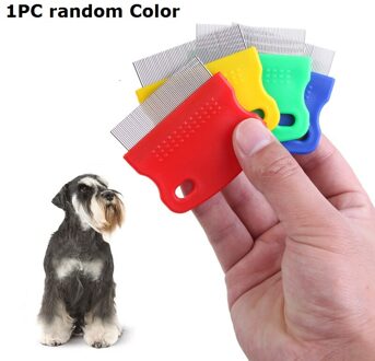 Hond Kat Kammen Hair Remover Brush Pet Grooming Gereedschap Hond Massage Kam Borstel Verwijderen Losse Haren Kat Levert 1stk willekeurig