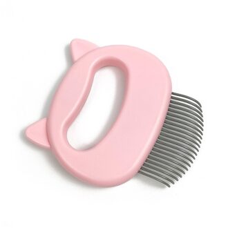 Hond Kat Kammen Hair Remover Brush Pet Grooming Gereedschap Hond Massage Kam Borstel Verwijderen Losse Haren Kat Levert Roze