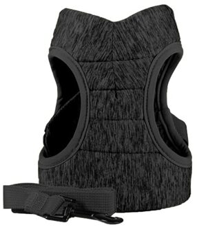 Hond Kat Lopen Jacket Harnas Kat Harnas Escape Proof Kleine Kat En Hond Harnas Vest Met Reflecterende Band Voor Kitten zwart / S