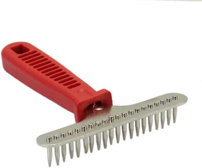 Hond Kat Professionele Grooming Lange Haar Bont Hark antistatische Borstel Kam Tool