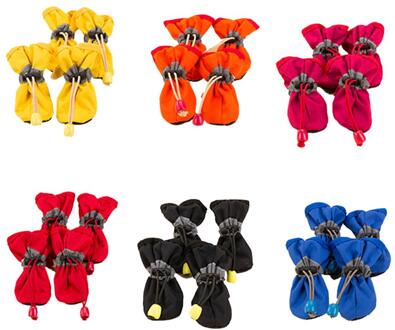 Hond Kat Regen Beschermende Laarzen Waterdichte Winter Hond Schoenen Anti-Slip Regen Snowboots Schoenen Voor Kleine Katten puppy Honden Sokken 01