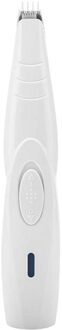Hond Kat Voet Haar Trimmer Pet Grooming Tool Elektrische Mini Scheren Machine Usb Oplaadbare wit