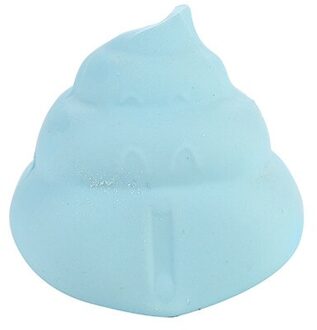 Hond Kauwen Speelgoed Geluid Kak Latex Knabbelen Speelgoed Grappige Kak Vorm Bijtvast Molaire Dierbenodigdheden Tanden Schoon Hond speelgoed TXTB1 blauw