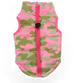 Hond Kleding Winter Huisdier Jas Katoen Warm Camouflage Vest Voor Kleine Honden Puppy Jas Franse Bulldog Kleding Kat Pak # yj XS