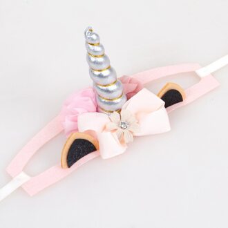 Hond Kostuum Hoofddeksels Cosplay Speelgoed Hond Accessoires Kat Accessoires Kat, Bloem, Eenhoorn Funny Pet Halloween Hoofdtooi Hoed zilver horn