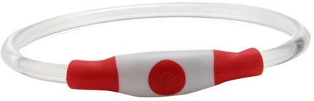 Hond Kraag Multifunctionele Led Halsband Tpu Kan Cut Usb Oplaadbare Verlichting Kraag Ошейник Для Собак Ошейник Собаке #30 oranje