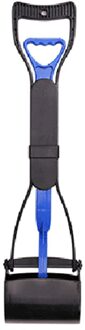 Hond Lange Handvat Huisdier Pooper Scooper Hond Kat Afval Picker Kaak Kak Scoop Pick Up Clean Afval Cleaning Tools dierbenodigdheden Blauw