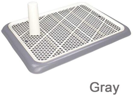 Hond Levert Draagbare Huisdier Puppy Wc Potje Huisdier Honden Katten Nestje Dozen Kattenbak Training Toilet Te Schoon Huisdier levert grijs