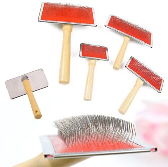 Hond Naald Kam Puppy Kat Haar Gilling Schoonheid Bad Massage Grooming Kam Borstel Huisdier Schoonmaakproducten