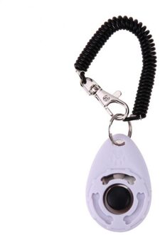 Hond Opleiding Clicker Puppy Kat Knop Klik Trainer Gehoorzaamheid Aid Pols Hond Trainingen wit