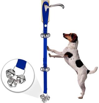 Hond Opleiding Hond Deurbellen Premium Training Potje Grote Verstelbare Hond Klokken Voor Zindelijkheidstraining Uw Puppy #20J17 Blauw