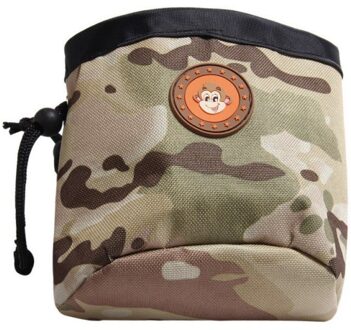 Hond Outdoor Training Pouch Taille Terug Voedsel Zak Honden Snack Bag Pack Draagbare Dog Training Treat Zakken Huisdier Oxford Camouflage Y