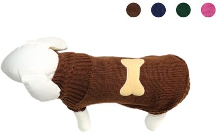 Hond Pet Dress Comfortabel, veel kleur Bruin