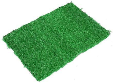 Hond Pet Potty Training Pee Pad Mat Puppy Lade Gras Simulatie Potje Gazon Voor Indoor Training Supply Pet Wc W0D8