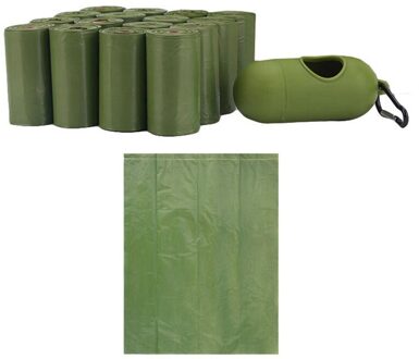 Hond Poo Bags 16 Rolls 240 Zakken Met Dispenser-Biologisch Afbreekbaar, Milieuvriendelijk Kak Tassen Hond