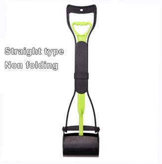 Hond Pooper Scoop Schop Reiniging Pick Up Dier Uitwerpselen Kat Uitwerpselen Picker Lichtgewicht En Handig Outdoor Schoonmaken Tool groen zwart