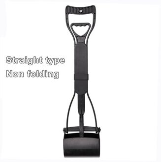 Hond Pooper Scoop Schop Reiniging Pick Up Dier Uitwerpselen Kat Uitwerpselen Picker Lichtgewicht En Handig Outdoor Schoonmaken Tool zwart