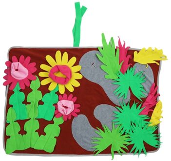 Hond Puzzel Snuffle Mat Anti-Choke Trage Doseren Feeder Interactieve Kat Puppy Training Spelletjes Spelen Voedsel Voeden Speelgoed Stress 1