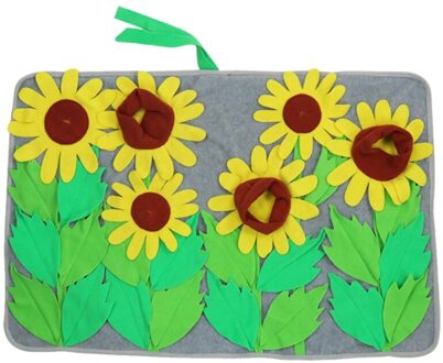 Hond Puzzel Snuffle Mat Anti-Choke Trage Doseren Feeder Interactieve Kat Puppy Training Spelletjes Spelen Voedsel Voeden Speelgoed Stress 2