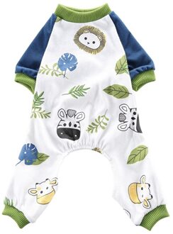 Hond Pyjama Huisdier Kleding Jumpsuit Pet Outfit Voor Kleine Hond Zachte Puppy Kleding Outfit Jumpsuit Ropa Para Perro Voor Puppy product L / S