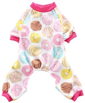 Hond Pyjama Huisdier Kleding Jumpsuit Pet Outfit Voor Kleine Hond Zachte Puppy Kleding Outfit Jumpsuit Ropa Para Perro Voor Puppy product MR / XL