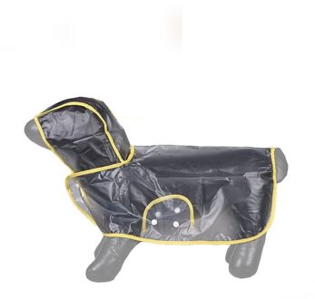 Hond Regenjas-Geel- (X Kleine)