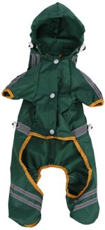 Hond Regenjas Kleding Waterdicht Regen Jumpsuit Voor Grote Medium Kleine Honden Golden Retriever Outdoor Huisdier Kleding Jas XL