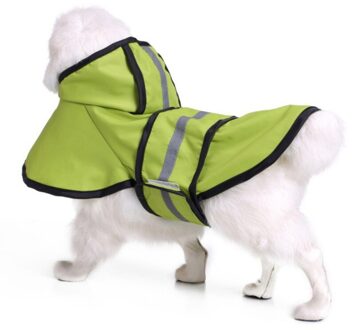 Hond Regenjas Type Canine Golden Retriever Grote Hond Huisdier Regenjas Reflecterende Hond Kleding Regenjas Poncho Groen S Code