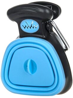 Hond Reizen Opvouwbare Pick Up Kak Tas Opvouwbare Afval Picker Kak Scoop Cleaning Tools Huisdier Producten blauw / S