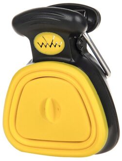 Hond Reizen Opvouwbare Pick Up Kak Tas Opvouwbare Afval Picker Kak Scoop Cleaning Tools Huisdier Producten geel / S