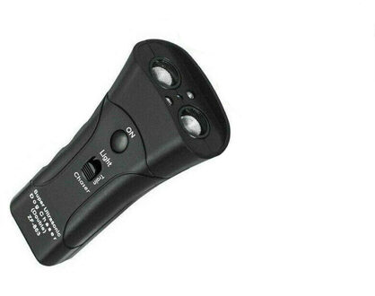 Hond Repellent Trainer Handheld Anti Hond Blaffen Huisdier Trainer Zachte Led Licht Ultrasone Chaser