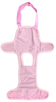 Hond Shorts Leuke Gestreepte Huisdier Fysiologische Broek Ademend Verstelbare Puppy Veiligheid Broek Katoen Zachte Menstruatie voor Kleine Hond roze / S