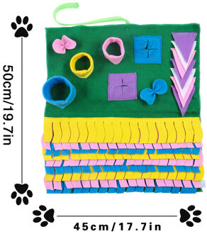 Hond Snuiven Mat Huisdier Interactieve Spelen Speelgoed Hond Mat Voor Stress Puzzel Huisdier Voeden Pad Hond Training Deken
