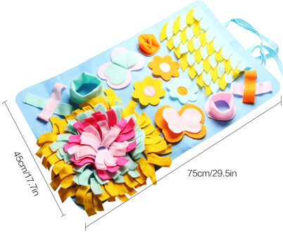 Hond Snuiven Mat Huisdier Interactieve Spelen Speelgoed Hond Mat Voor Stress Puzzel Huisdier Voeden Pad Hond Training Deken