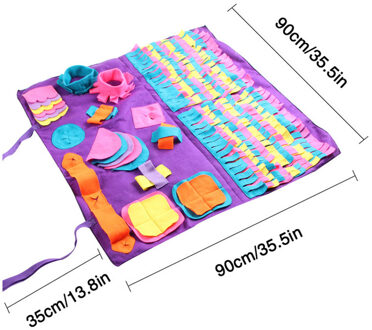 Hond Snuiven Mat Huisdier Interactieve Spelen Speelgoed Hond Mat Voor Stress Puzzel Huisdier Voeden Pad Hond Training Deken