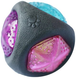 Hond Speelgoed Bal LED Lichtgevende Squeak Ball Rubber Bouncy bijtvast Hond Kauwen Bal Hond Training Voor Honden speelgoed Niet giftig Speelgoed