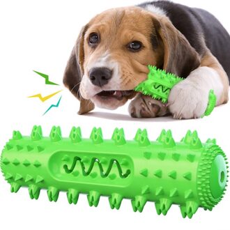 Hond Speelgoed Kauwers Molaire Stok Knagen Speelgoed Huisdieren Multifunctionele Tandenborstel Voor Kleine Honden Wassen Schoon Canine En Snijtand PT027 groen