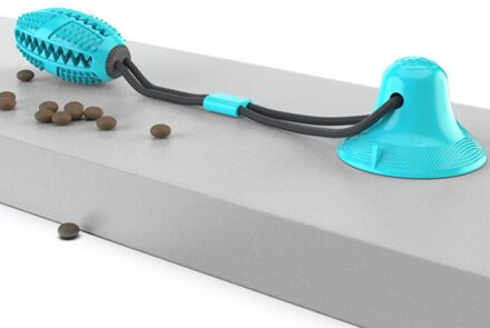 Hond Speelgoed Voor Grote Kleine Honden Bal Tandenborstel Interactieve Hond Speelgoed Kerst Producten Voor Honden Kauwen Speelgoed Accessoires blauw